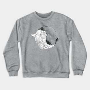 Sometimes you eat the bear, and sometimes,... Crewneck Sweatshirt